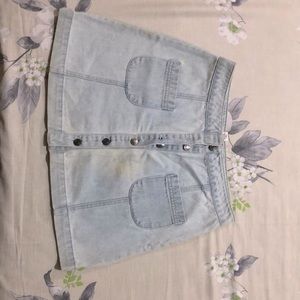 Denim skirt